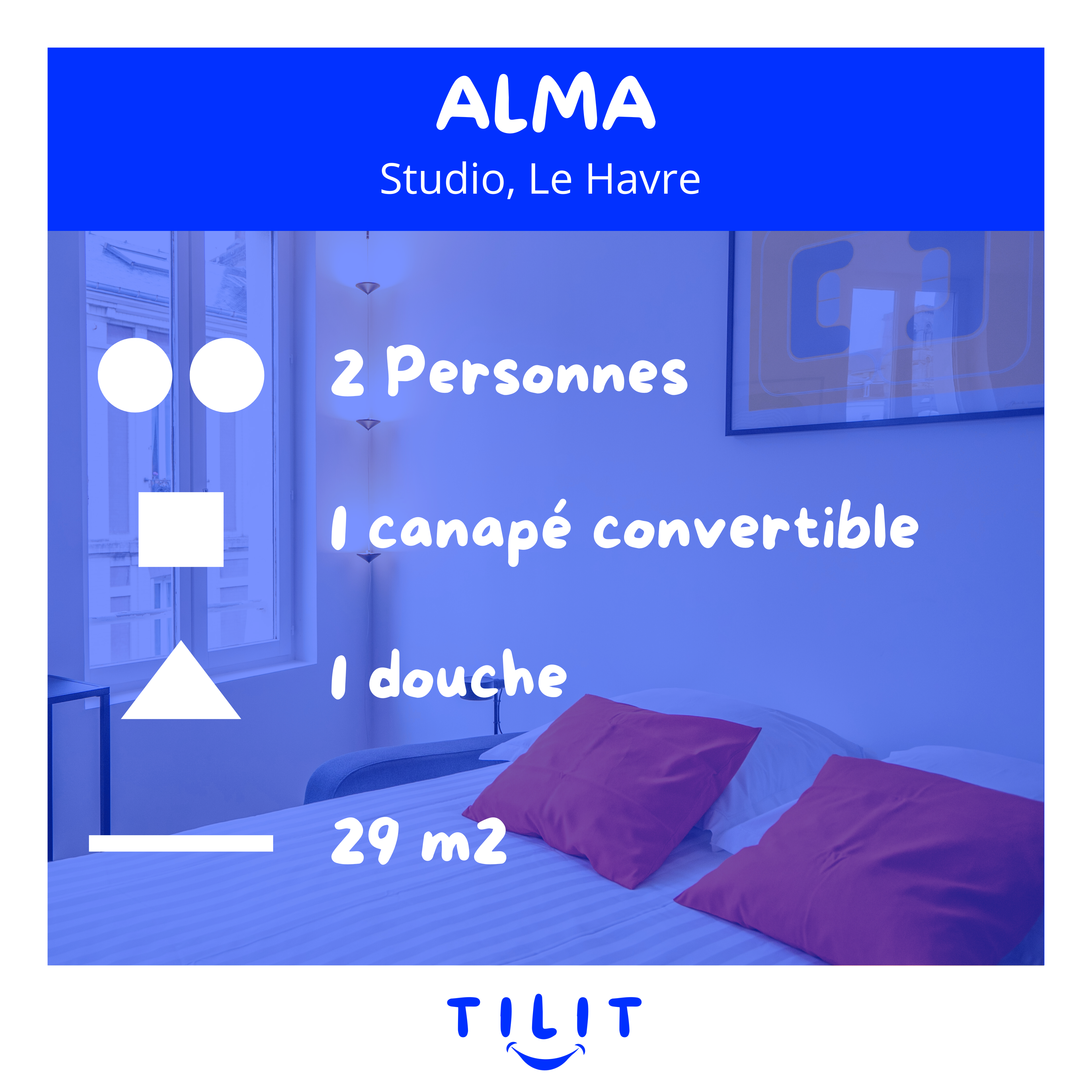 ALMA : Studio en Centre-Ville, Proche de la Place Saint-Vincent et de la Plage