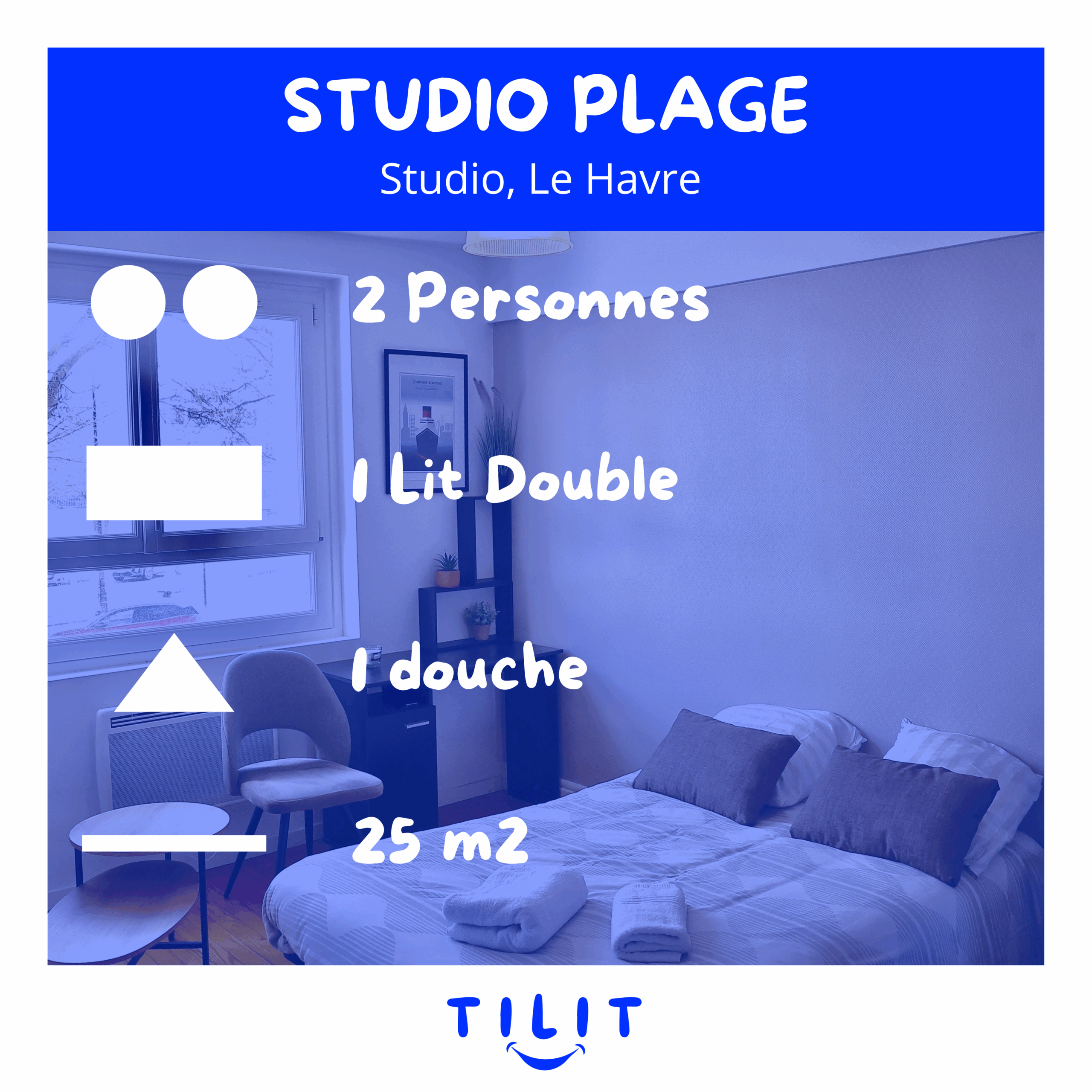 STUDIO PLAGE : À Deux Pas du Bord de Mer et de la Place Saint-Vincent au Havre