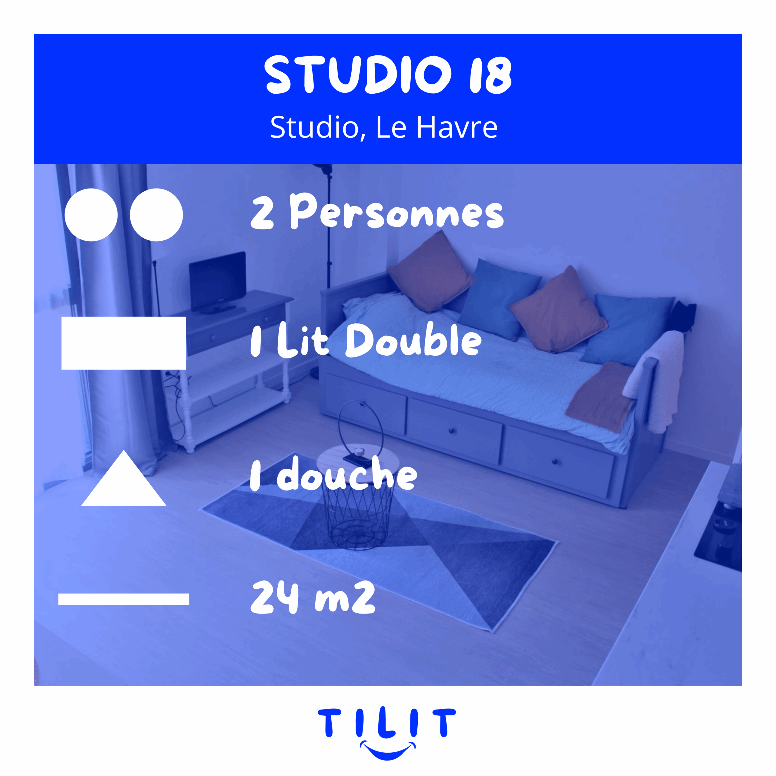 STUDIO 18 : Studio dans Résidence de Standing au Cœur de l’Ancienne Caserne de Pompier