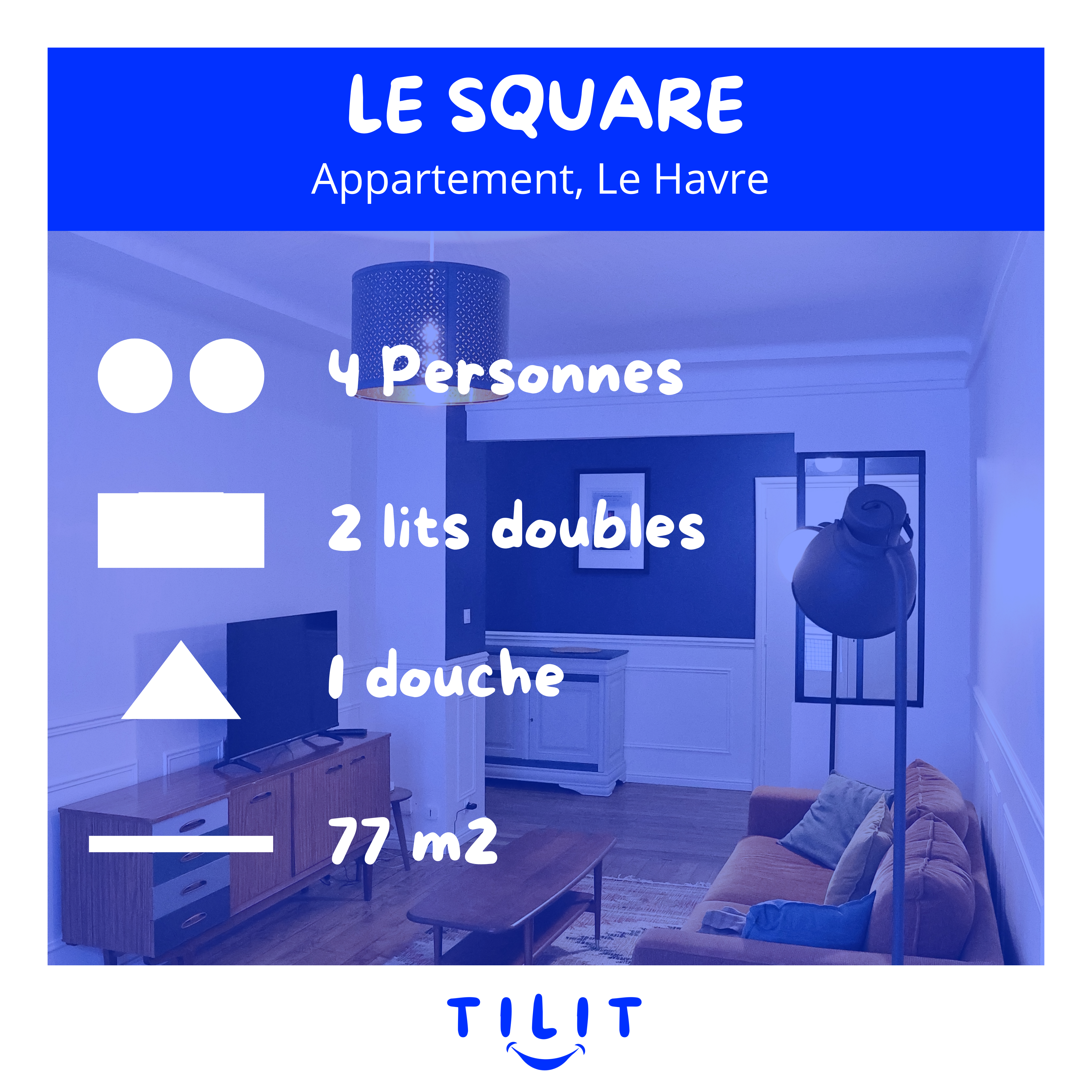 LE SQUARE : Appartement au Centre du Havre, Entre Plage et Square Saint-Roch
