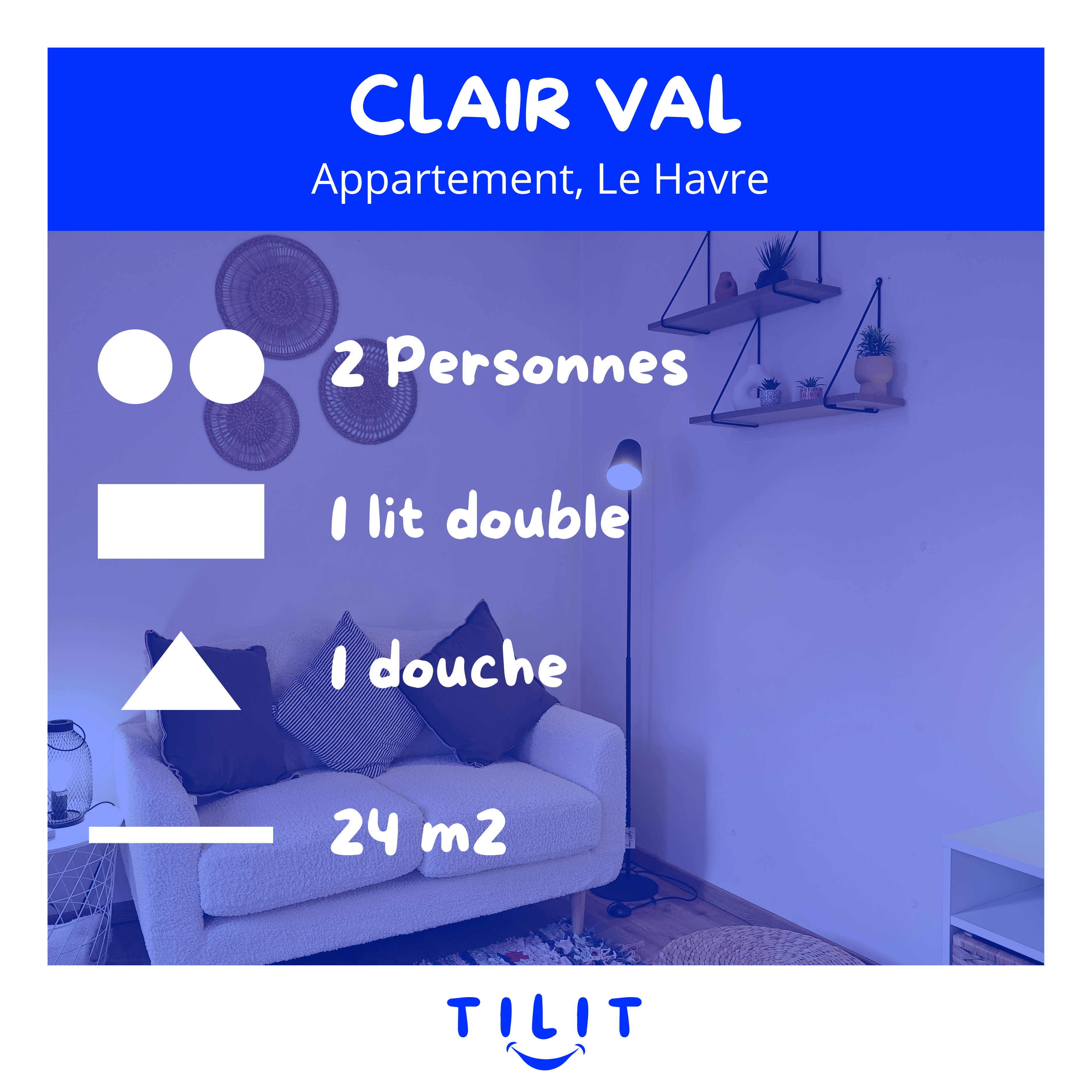 CLAIR VAL : Appartement en Plein Quartier Saint-Vincent, Proche Plage du Havre